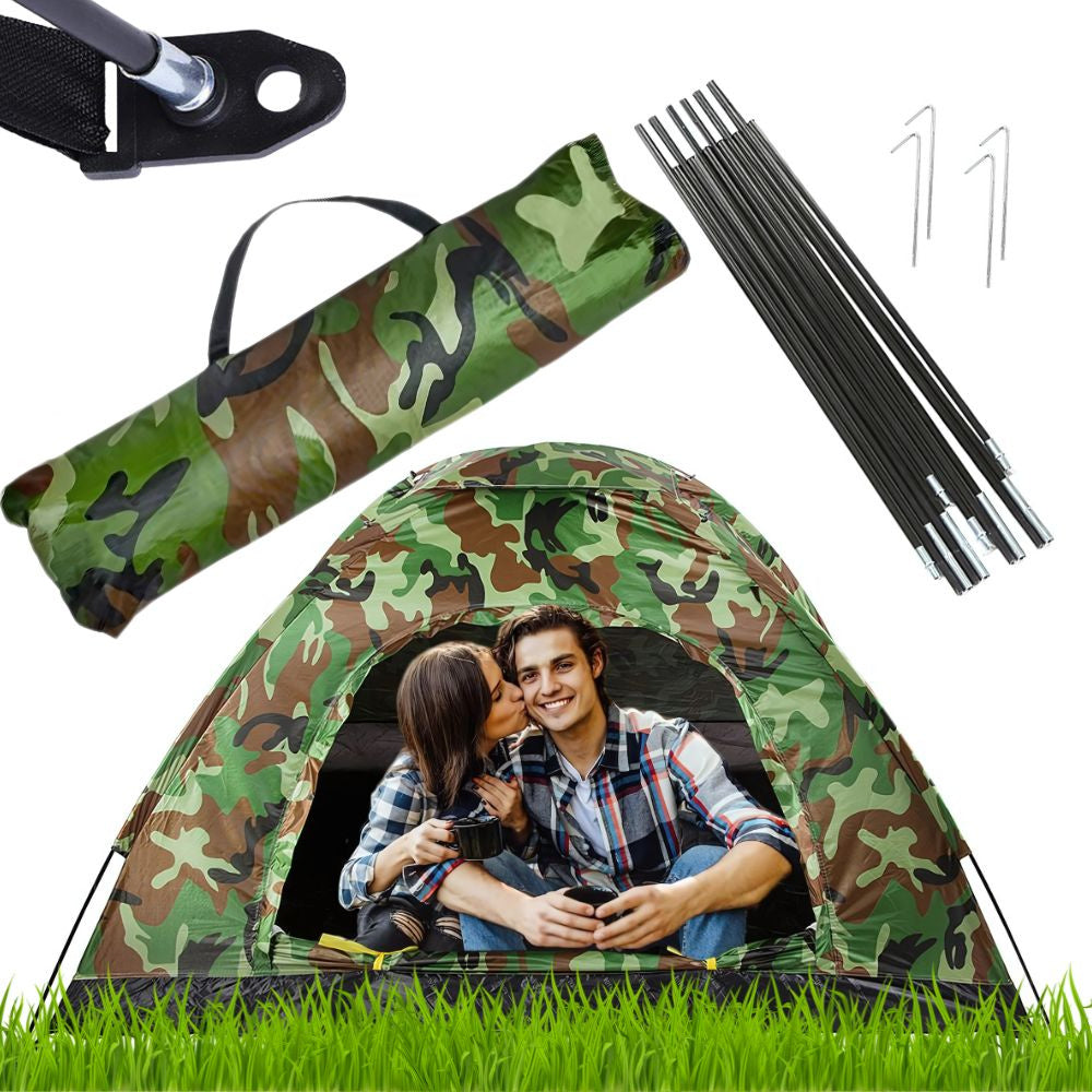 2-3 person tent 190x140x110cm dome tent waterproof+bag Festival & Camping