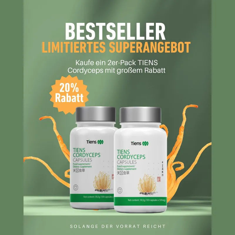 Tiens-Monatliche Rabatte für Tiens-Produkte: DETOX, Chitosan, CORDYCEPS, Zink