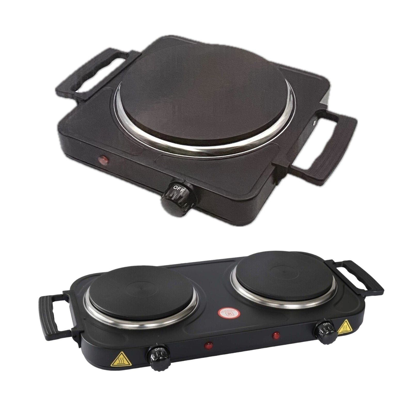 Elektro Kochplatte Einzel Doppel 1500W 2500W Camping Herd