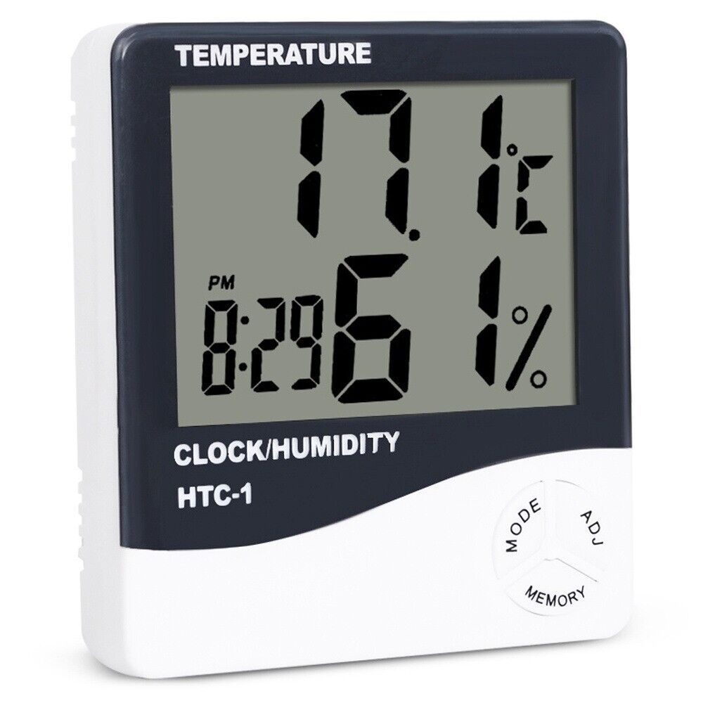 Digitales Thermometer Innen interner Datums Mini LCD Elektronisches 5907451301227