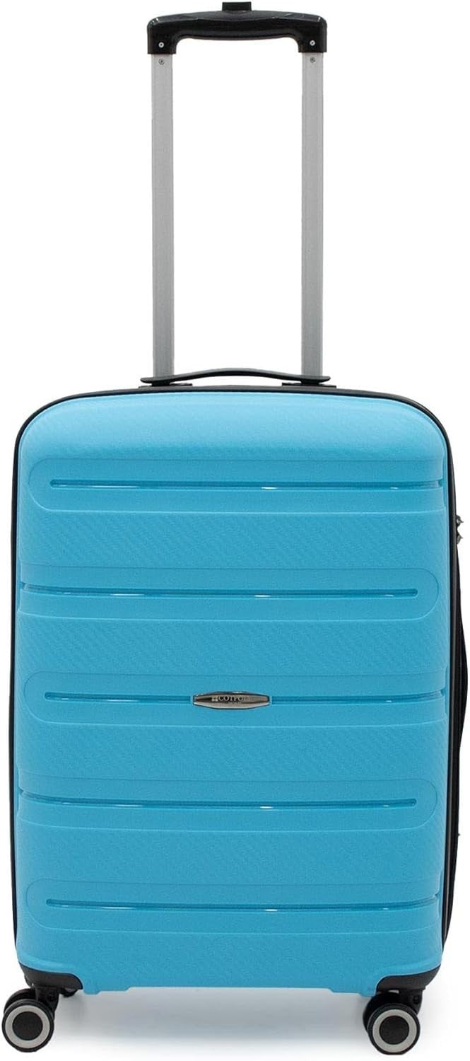 Reisekoffer Set mit 360° Doppelrollen â Cotpoly Trolleykoffer aus kratzfestem Hartschalenmaterial