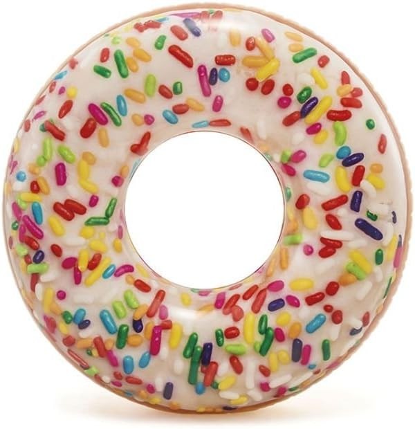 Intex Schwimmreifen Donut 99cm XXL â aufblasbarer Schwimmring fĂŒr Pool & Strand