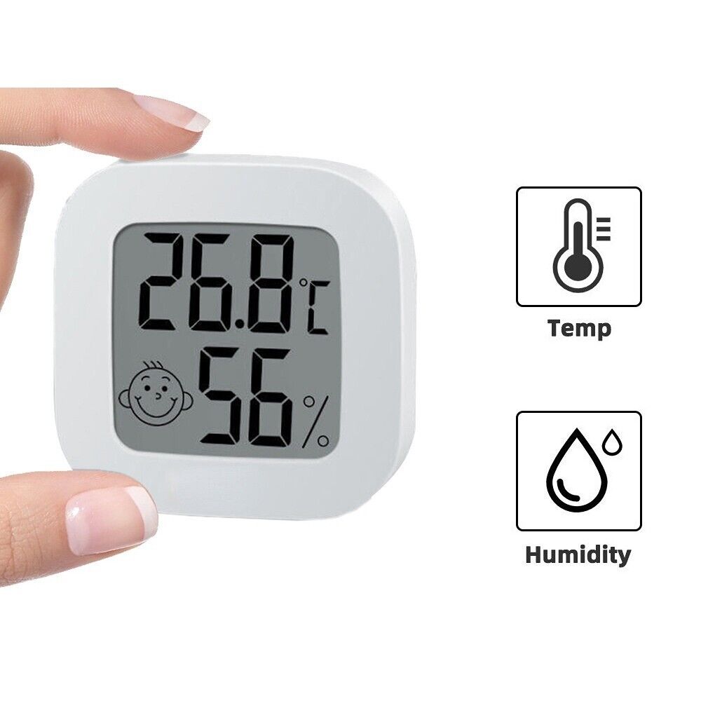 Digitales Thermometer Hygrometer – Raumthermometer für Temperatur & Luftfeuchtigkeit
🌡️🌡️🌡️