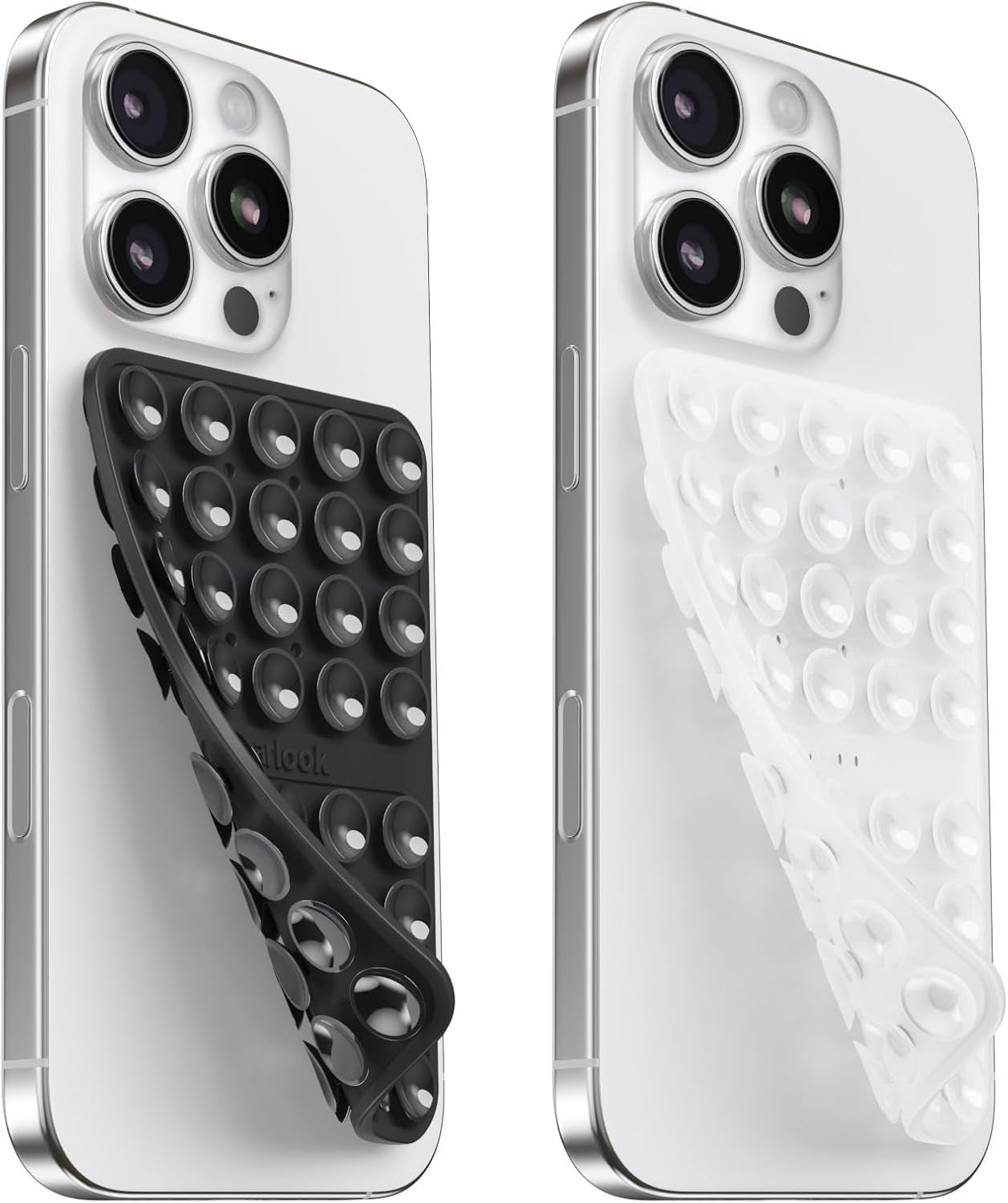 Silikon Handyhalter mit Saugnapf beidseitig Handsfree für alle Smartphones 2 STÜCK