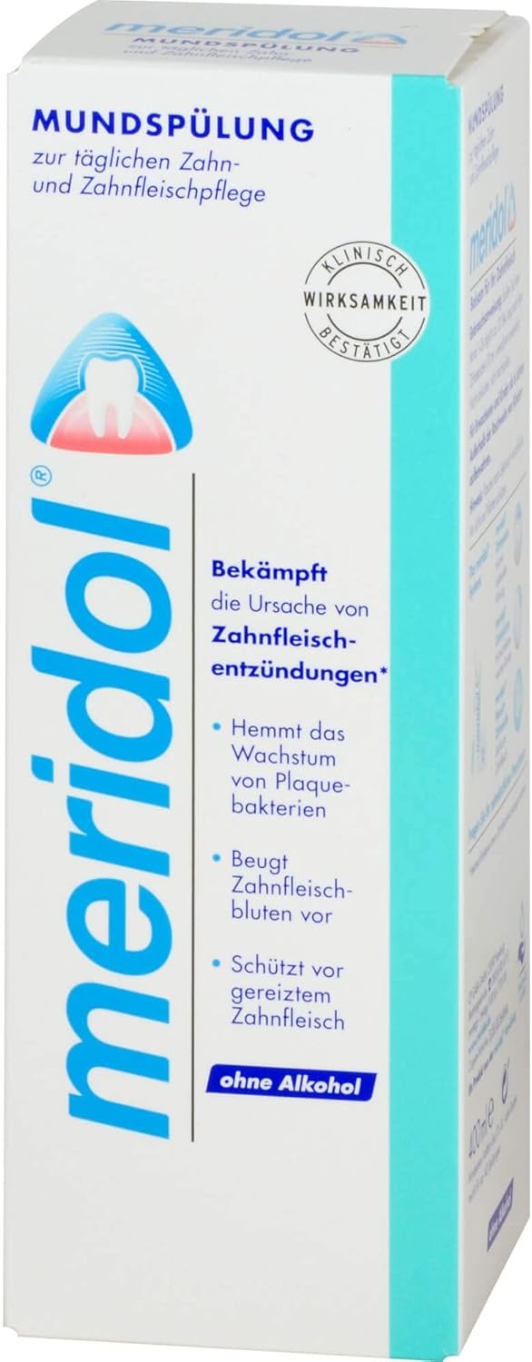Meridol Mundspülung 400ml - antibakterieller Effekt für gesunde Zähne
