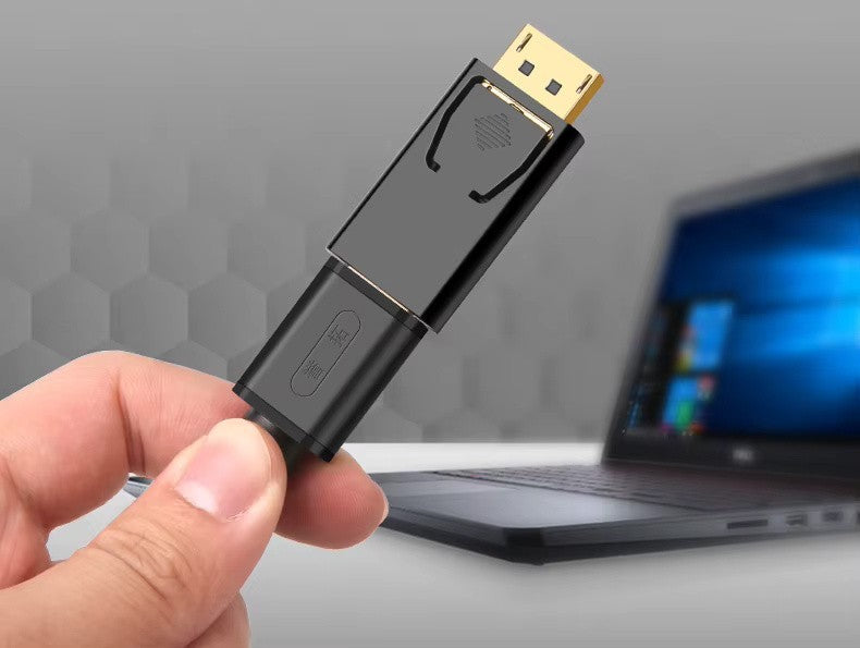 DisplayPort auf HDMI Adapter 4K DP zu HDMI Konverter Audio Video