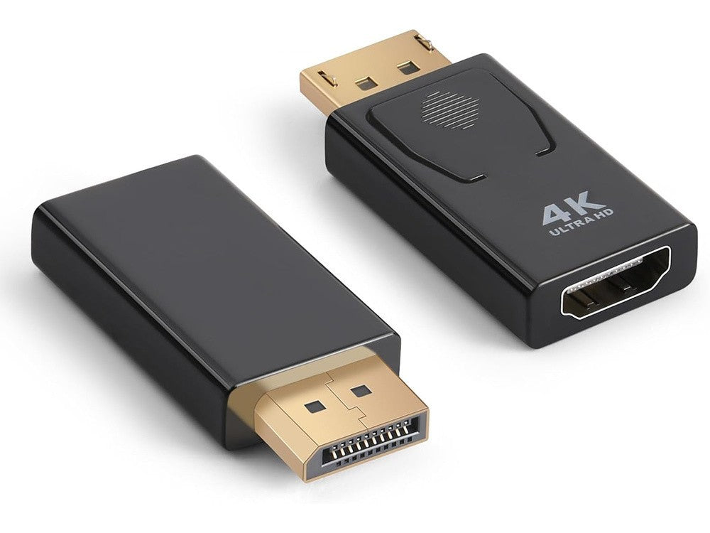 DisplayPort auf HDMI Adapter 4K DP zu HDMI Konverter Audio Video