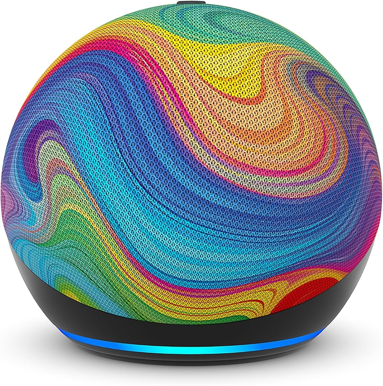 Amazon Echo Dot Kids 5.Gen Alexa Smart Speaker WLAN Bluetooth Regenbogenwirbel