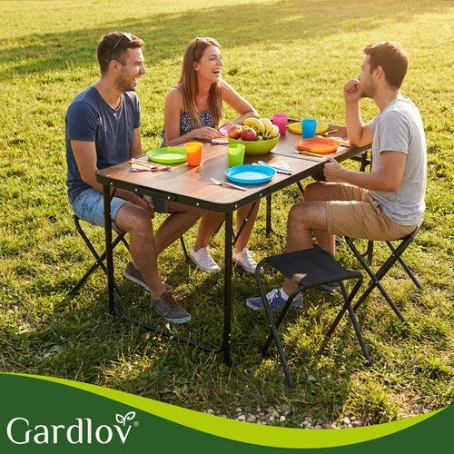 Campingtisch Klappbar Gartentisch Koffertisch Campingstuhl 1-4 Personen