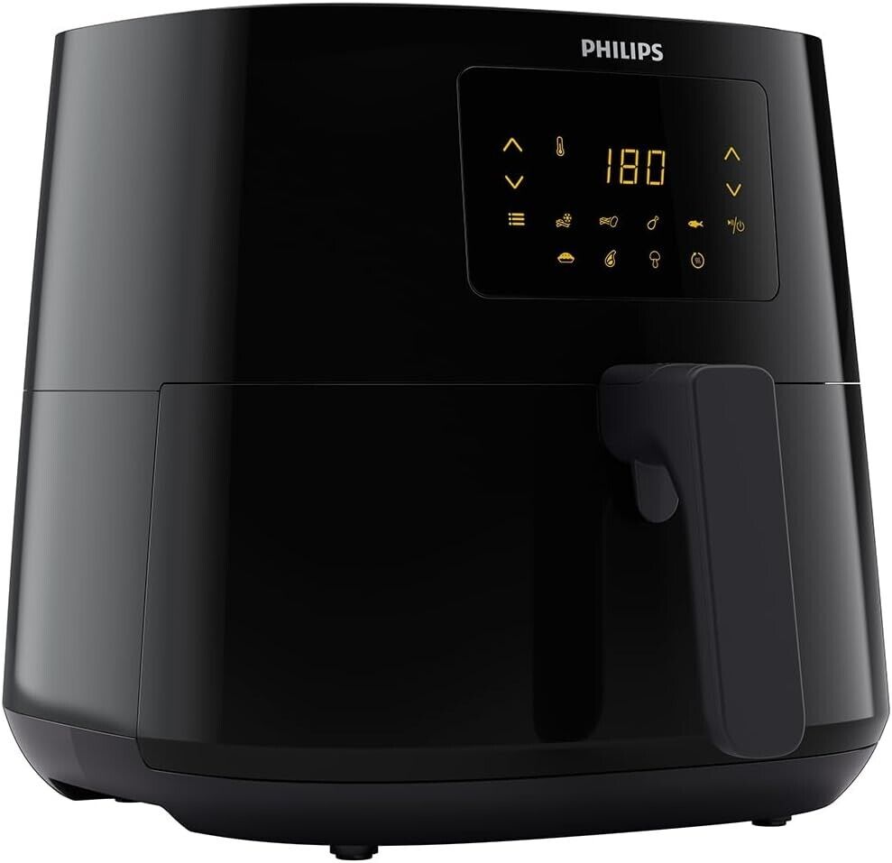 Philips Essential Airfryer XL Fryer-2000W, Black Hot Air Fryer Kitchen