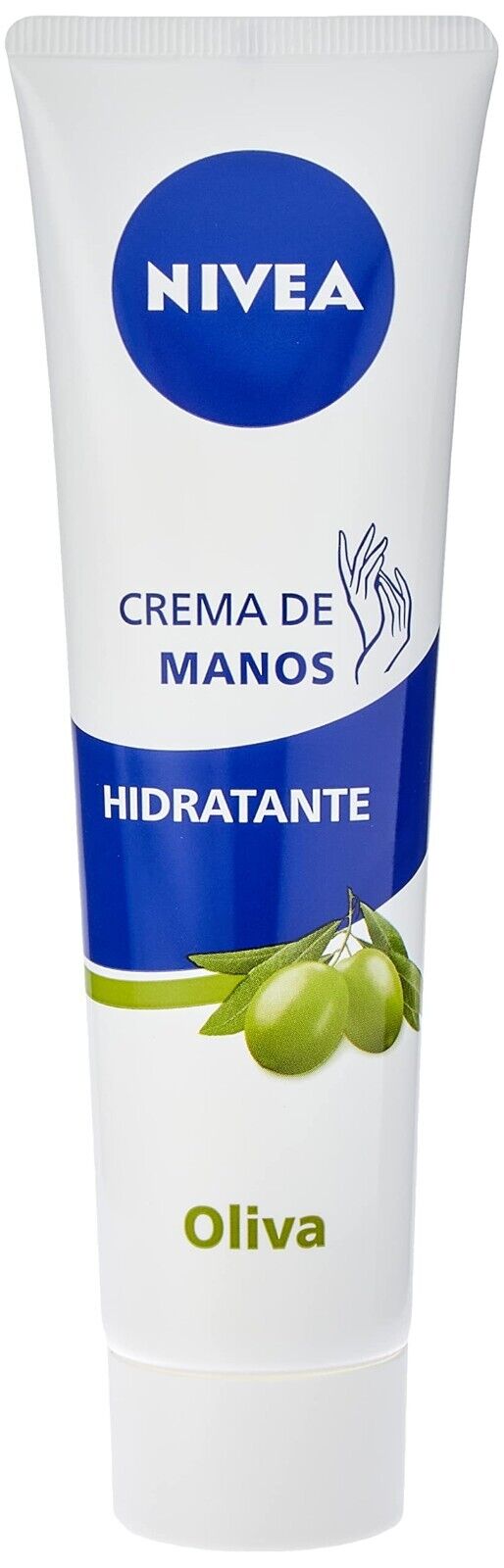 1x NIVEA Hand Cream Moisture Care with olive oil, moisturizing cream, 100ml NEW