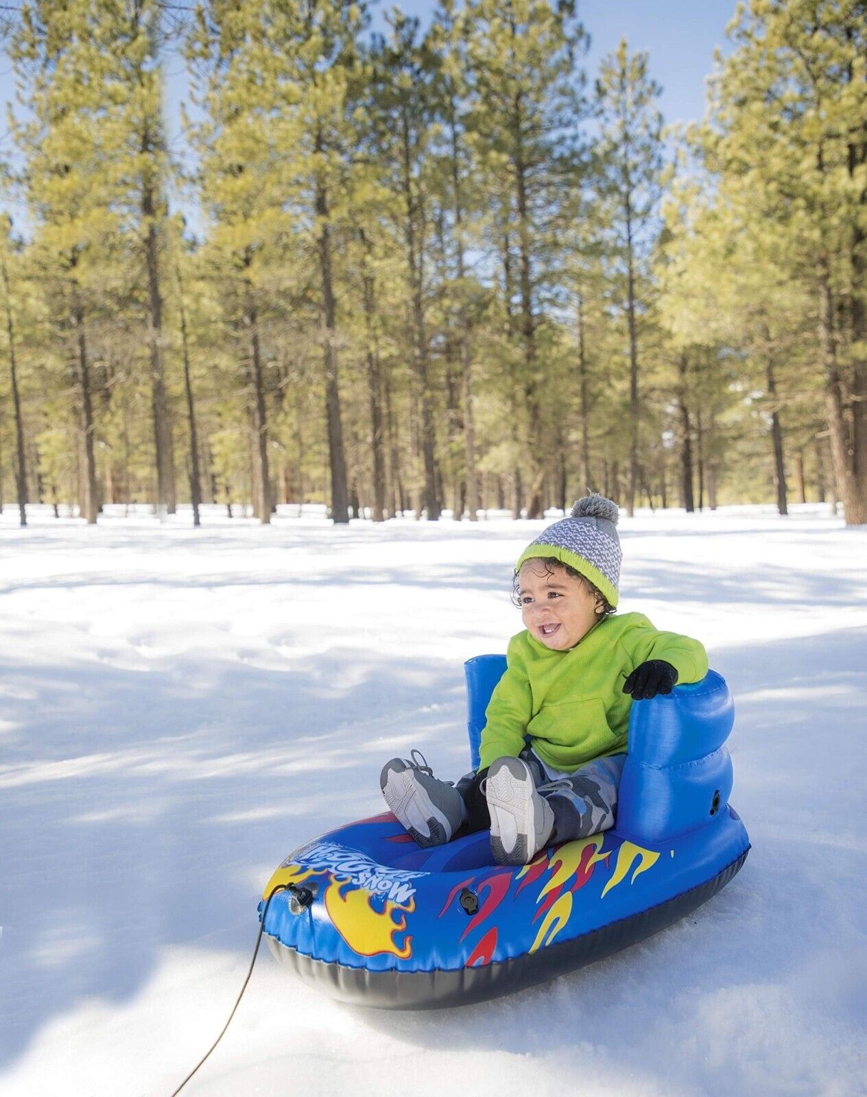 Children's sled Flurryz winter-blue Bestway H2OGO! Race 84x46cm