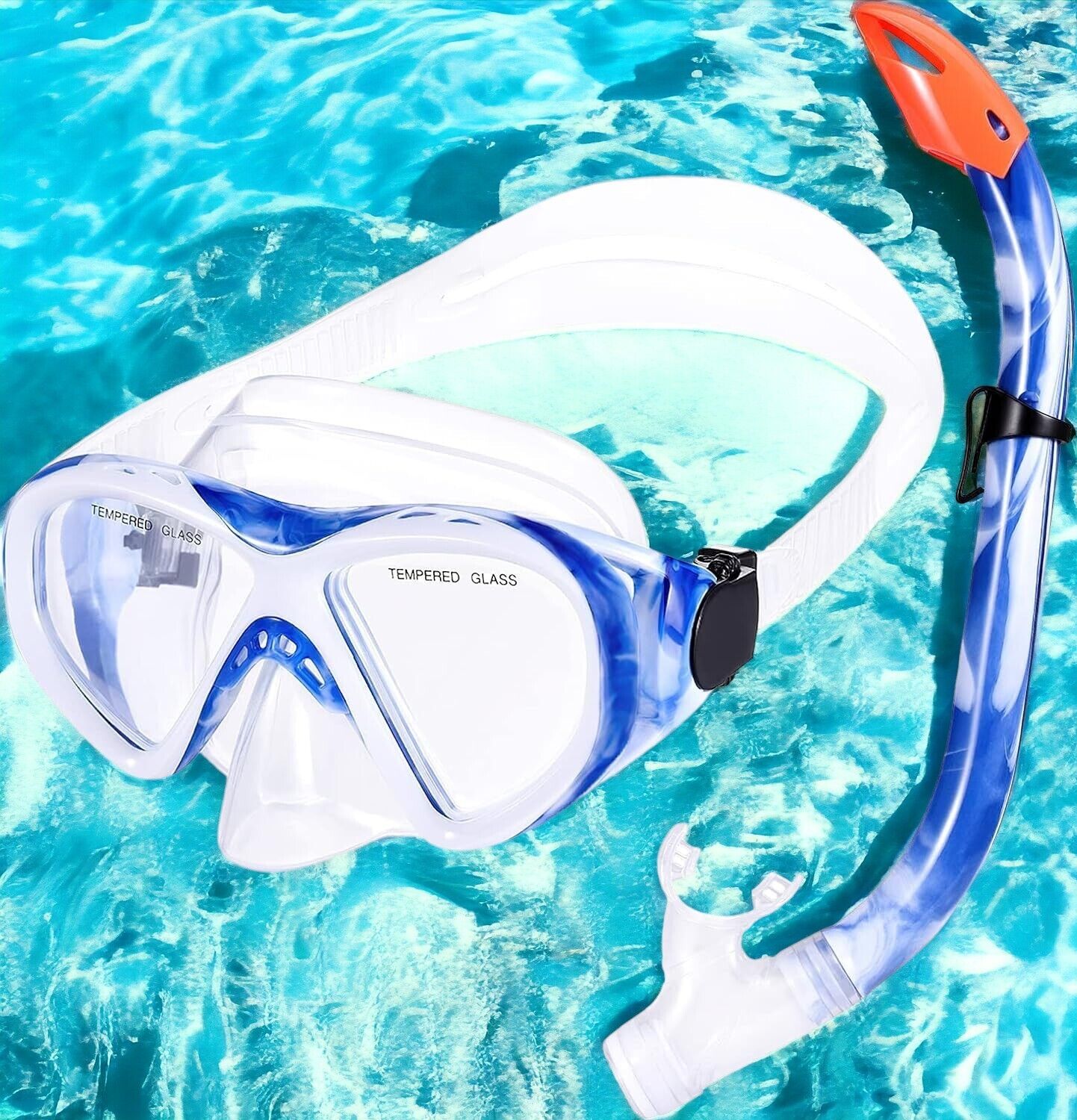 Snorkel set adults diving goggles adults with snorkel Anti-L Panorama V