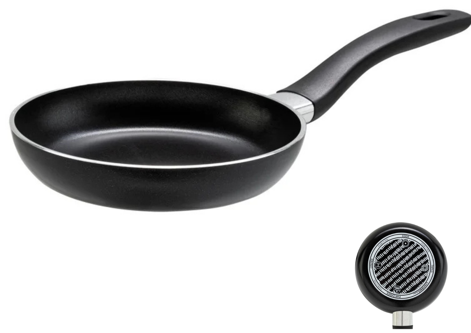 Mini Bratpfanne 14cm | Kleine Pfanne Antihaft Aluminium | Für Gas, Elektro, Ceran