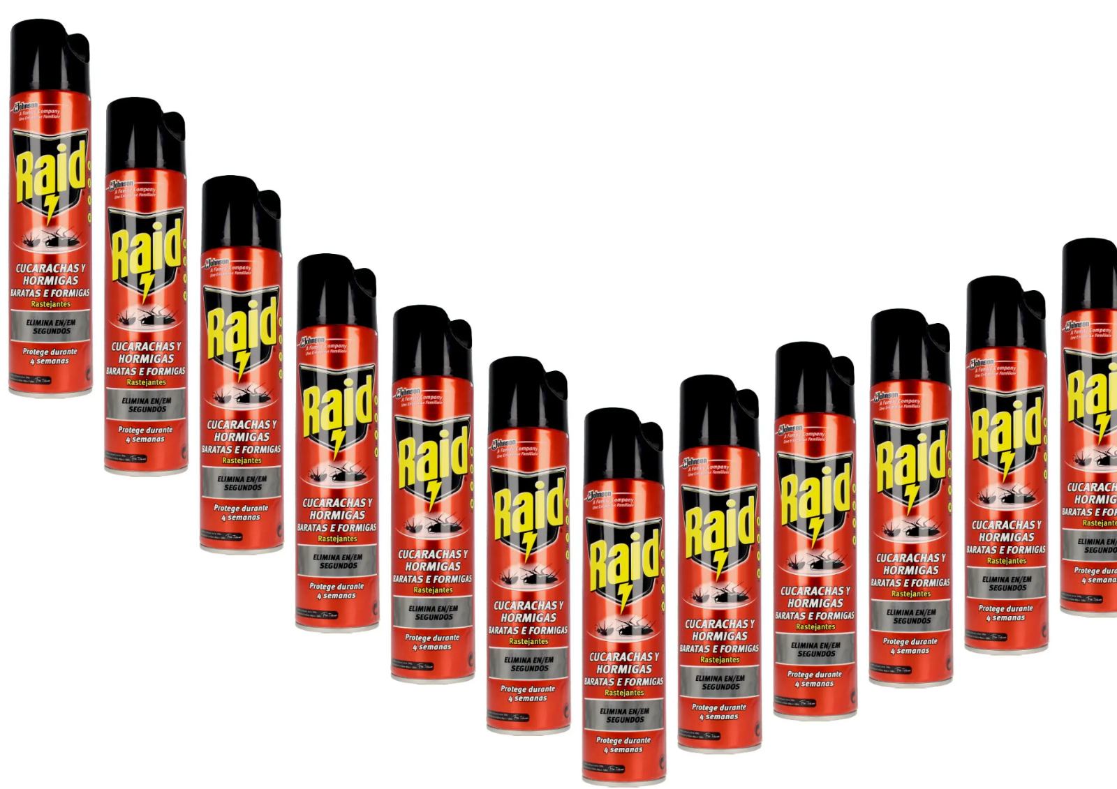 Raid Insektenspray Sofortwirkung gegen kriechende Schädlinge & Ungeziefer 400ml
--