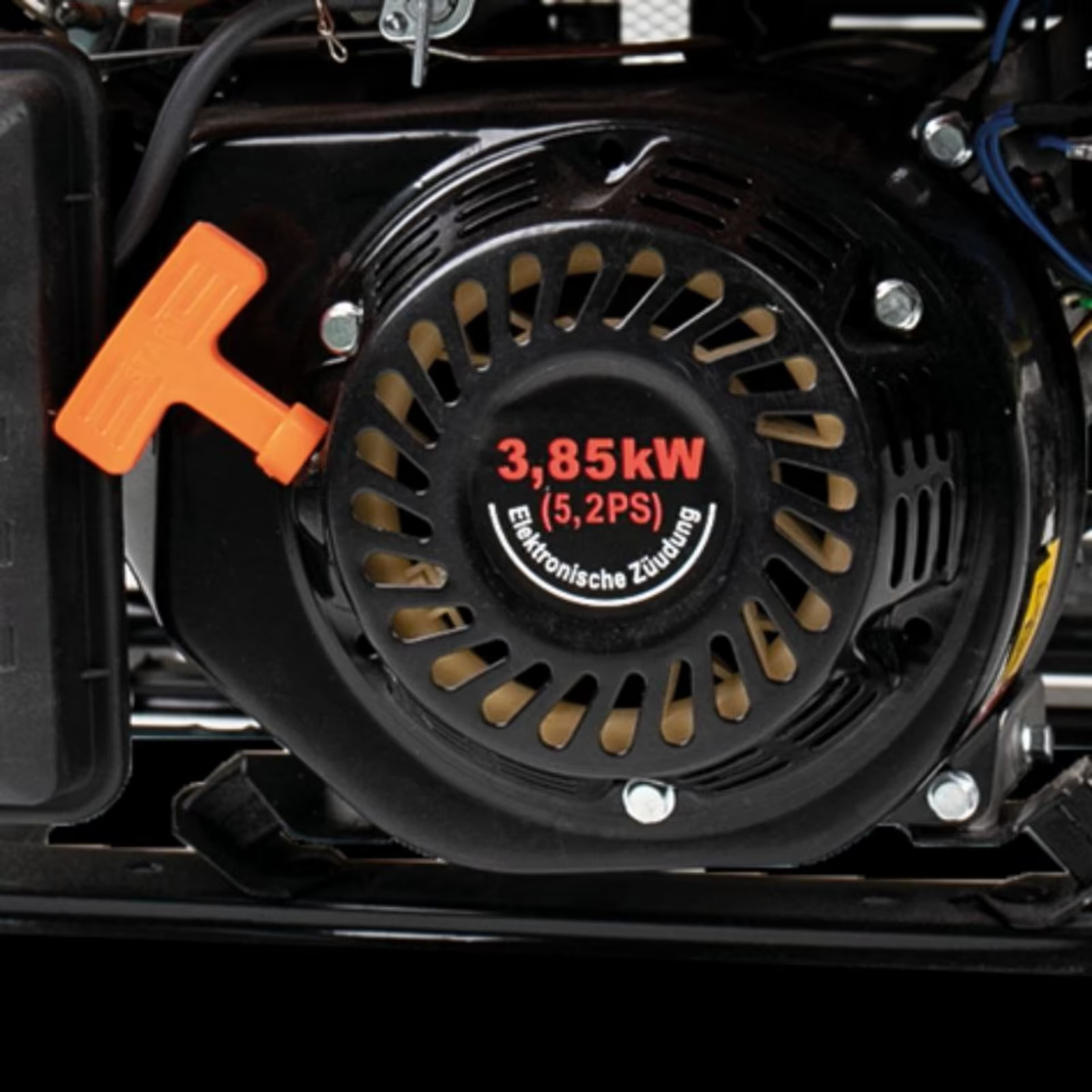CROSS TOOLS Benzin-Stromerzeuger Benzin Euro 5 AVR Mobil Fahrrahmen - Generator 3000V Benzin