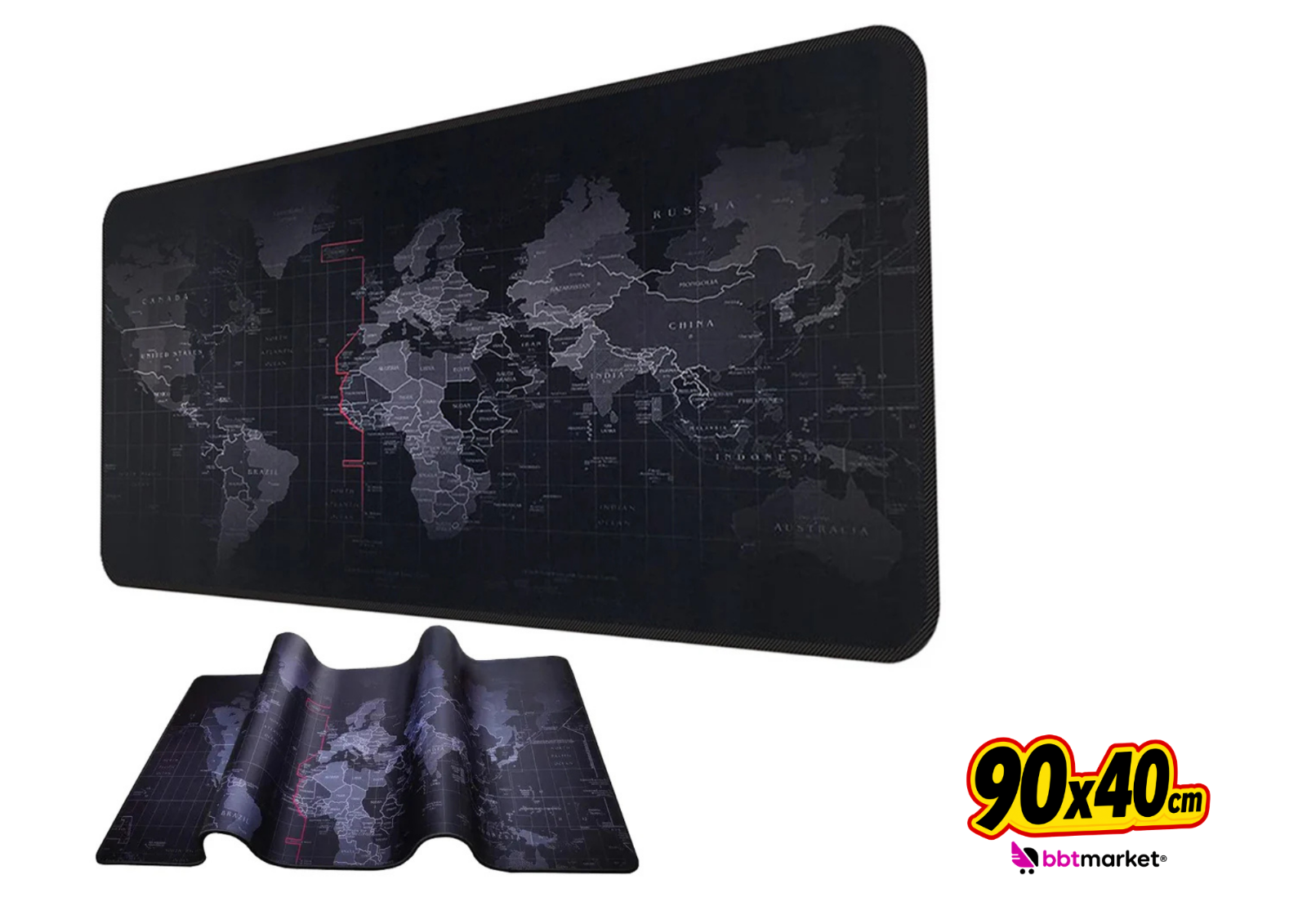 Gaming Mauspad XXL Schreibtischunterlage Mousepad Groß Rutschfest Büro PC