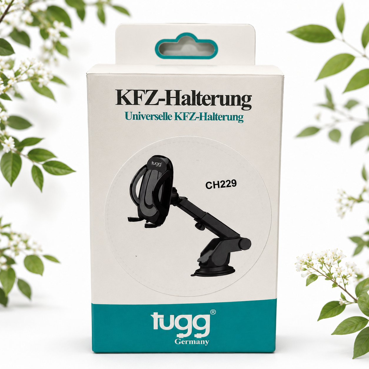 TUGG KFZ Handyhalterung Universal Auto Halter Smartphone Halterung Armaturenbrett