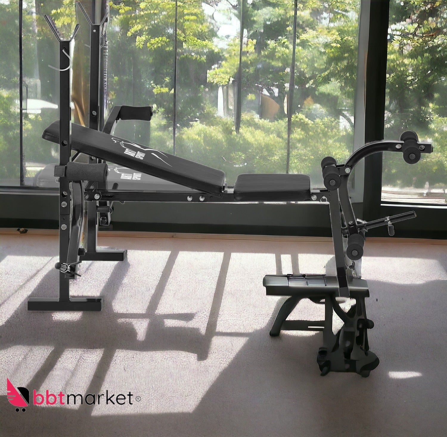Weight bench adjustable negative bench fitness equipment abdominal trainer back trainer new