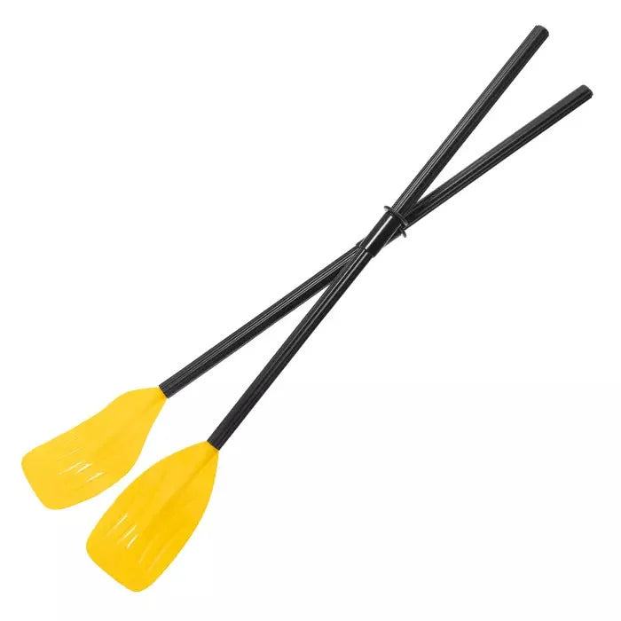 Bestway Kunststoffruder 124 cm 2er Set – Leichte Steckpaddel für Schlauchboot, Kajak und Freizeitboot