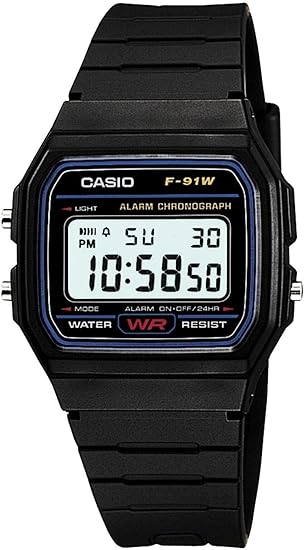 Casio Collection Unisex Digital Watch F-91W