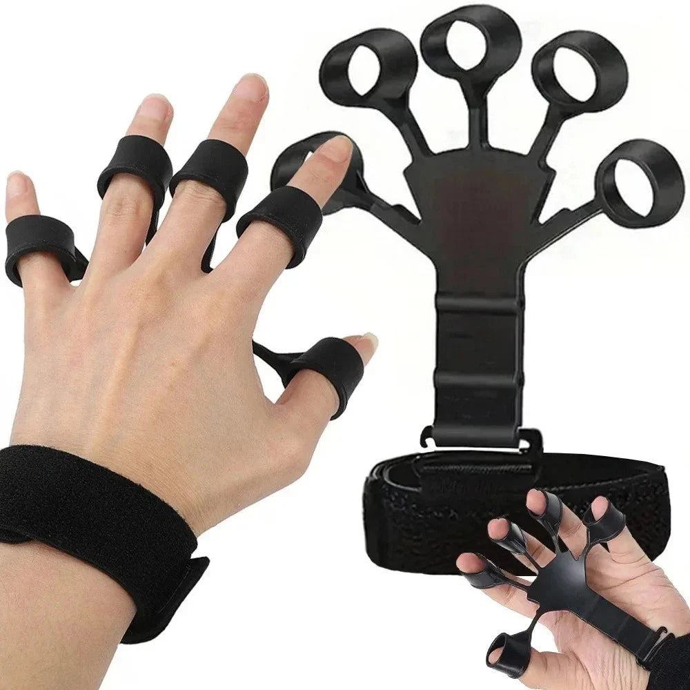 Fingertrainer Handtrainer Griffkrafttrainer Verstellbar Fingerhantel Fitness