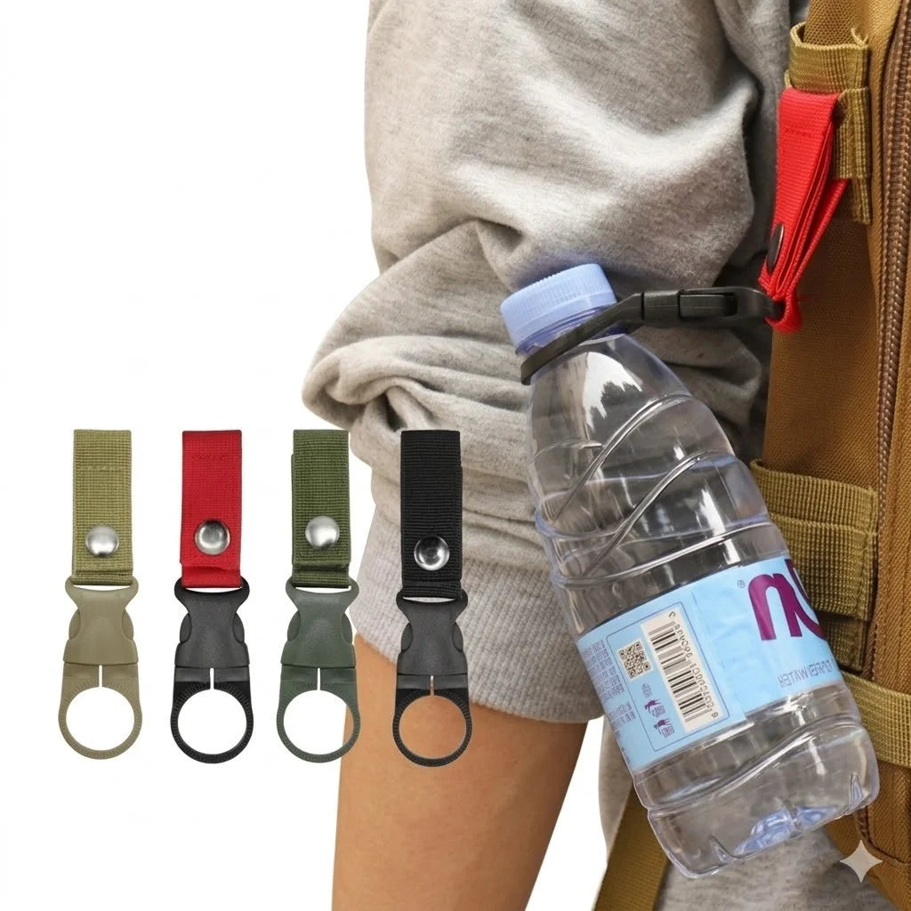 Flaschenhalter Clip Karabiner Outdoor Rucksack Wasserflasche