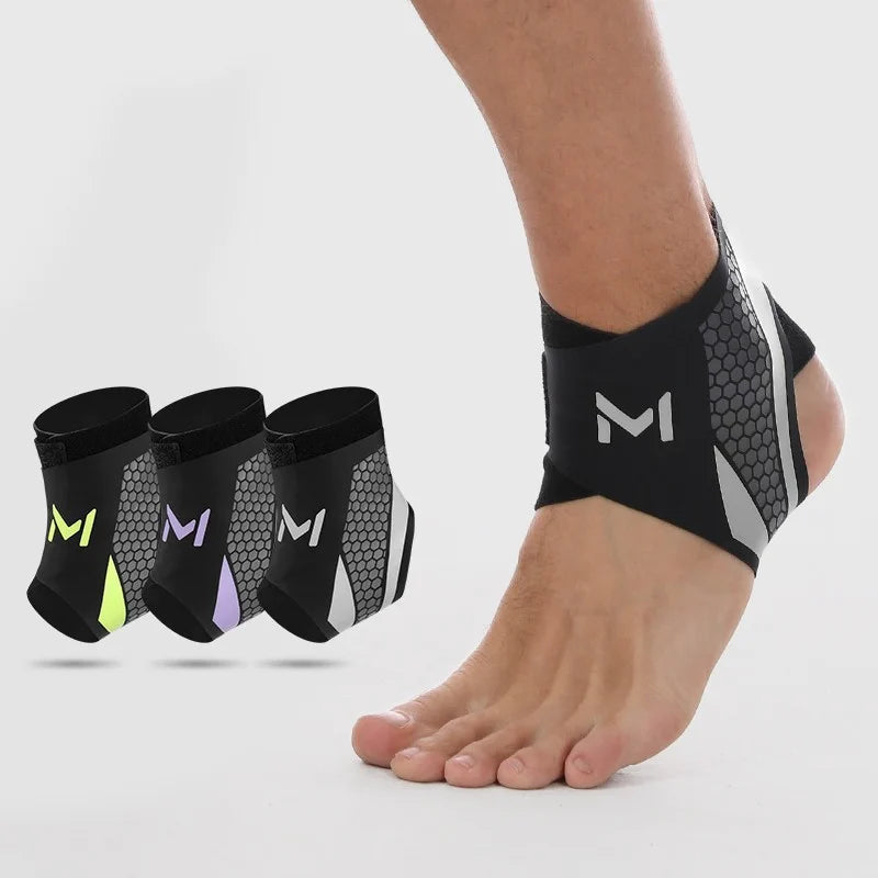 Knöchelbandage elastisch Fußbandage Sprunggelenk Sport Unisex