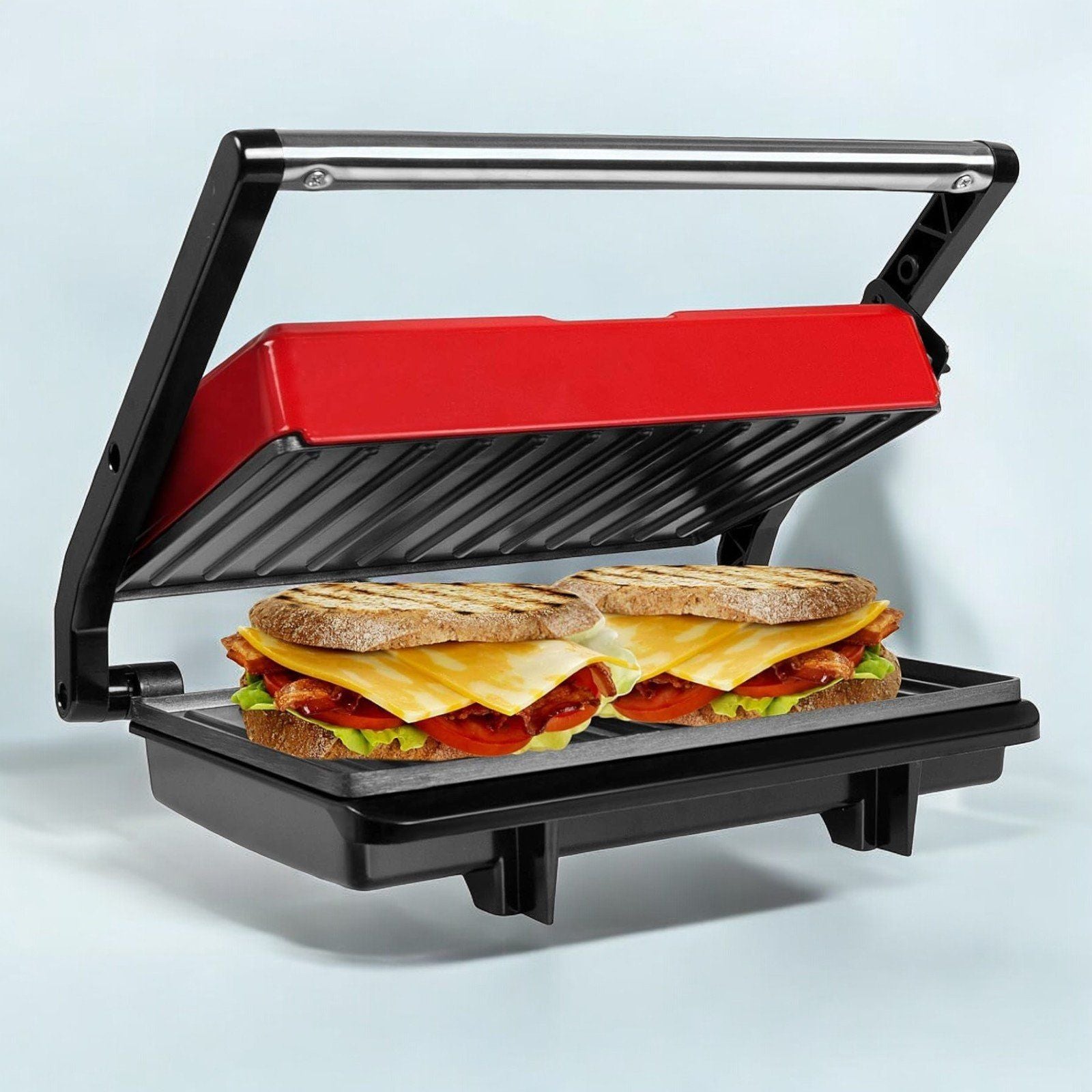 Contact grill mini grill sandwich toaster 750 watt sandwich maker table grill