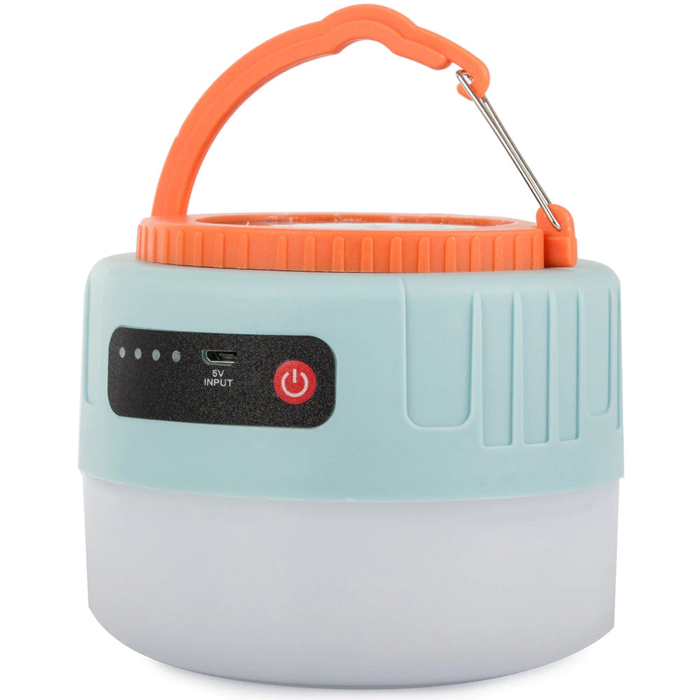 LED solar camping lamp USB tent light outdoor lamp emergency light with solar panel