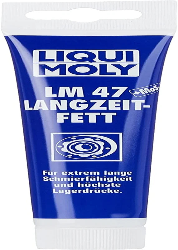 LIQUI MOLY LM 47 Langzeitfett + MoS2 100 g – Hochdruck Lithium Mehrzweckfett für Lager, Gelenke und Schmierstellen