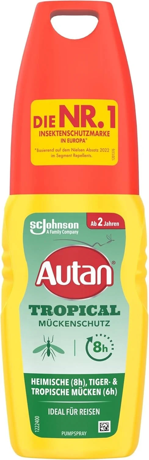 Mückenspray 100ml Mückenschutz Icaridin 20% Reise Camping Outdoor Spray