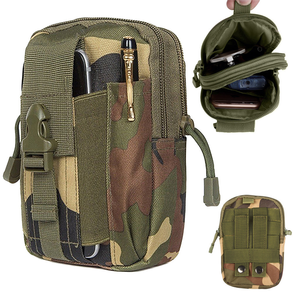 Taktische MOLLE Gürteltasche – Outdoor Hüfttasche für Smartphone & Zubehör