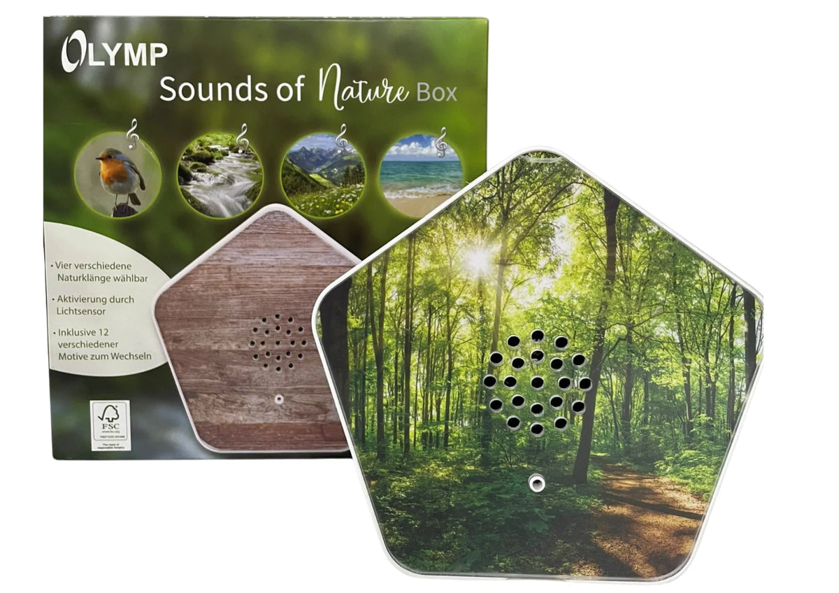 Sounds of Nature Box 4 NaturklĂ€nge Vogelgesang BachgeflĂŒster Bergwiesen Meeresra