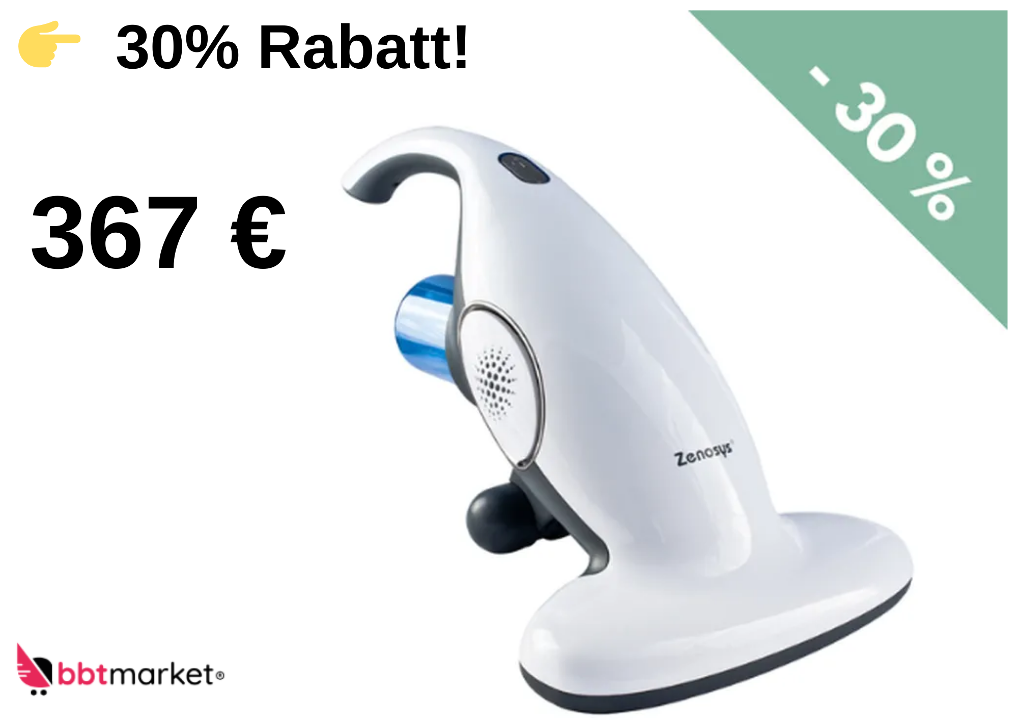 TIENS UV-Staubsauger – Tiefenreinigung mit UV-Licht & HEPA-Filter - Effiziente Entfernung von Bakterien, Milben und Allergenen