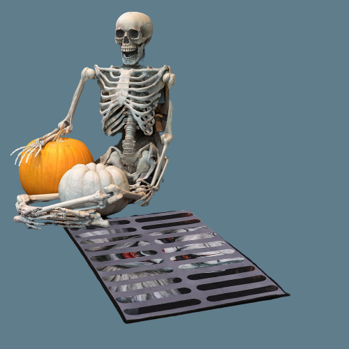 Halloween Funny Horror DoormatïŒ3D Halloween Doormat, Waterproof-NEW