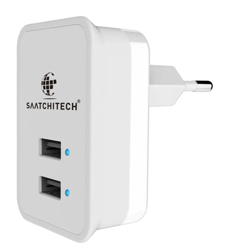 USB Ladegerät 2 Port 5V 2,1A Netzteil mit Micro USB Kabel Universal 100-240V