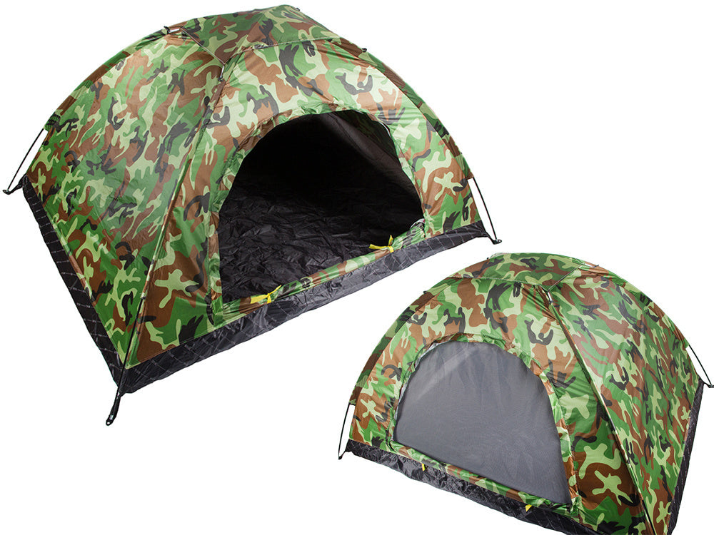 2 Personen Zelt 190x140x110 Kuppelzelt wasserdicht Moskitonetz Camping