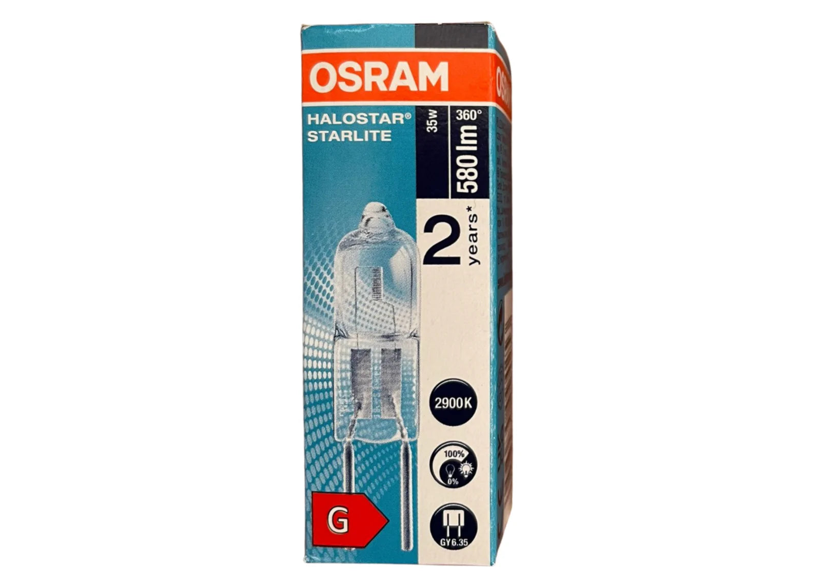 Osram GY6.35 Halogen Stiftsockellampe 35W 12V Halostar warmweiß dimmbar für Leuchten