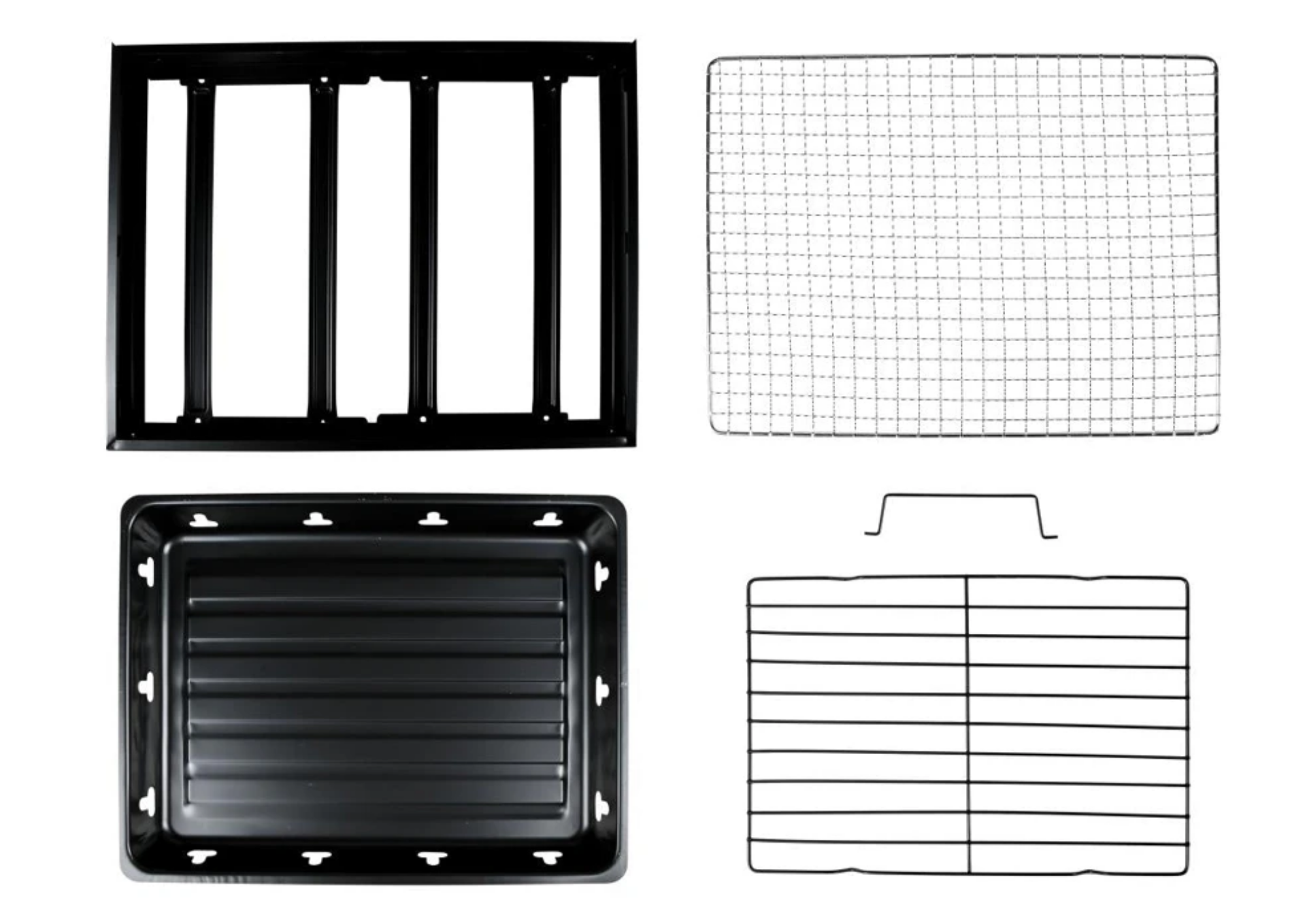 Kompakter Tragbarer Holzkohlegrill 35x27x20 cm – Campinggrill Tischgrill für Garten, Park & BBQ