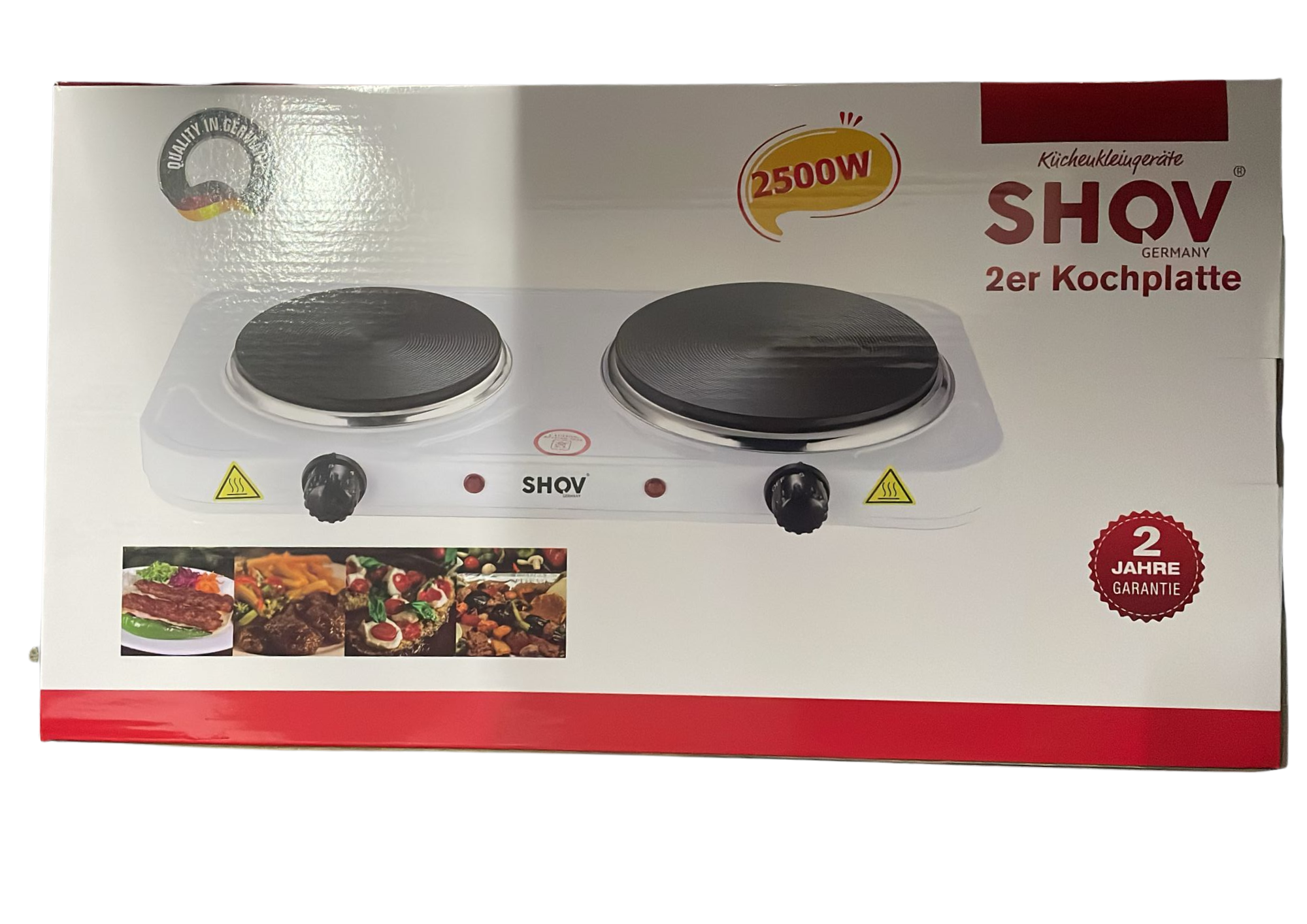 Elektro Kochplatte Einzel Doppel 1500W 2500W Camping Herd