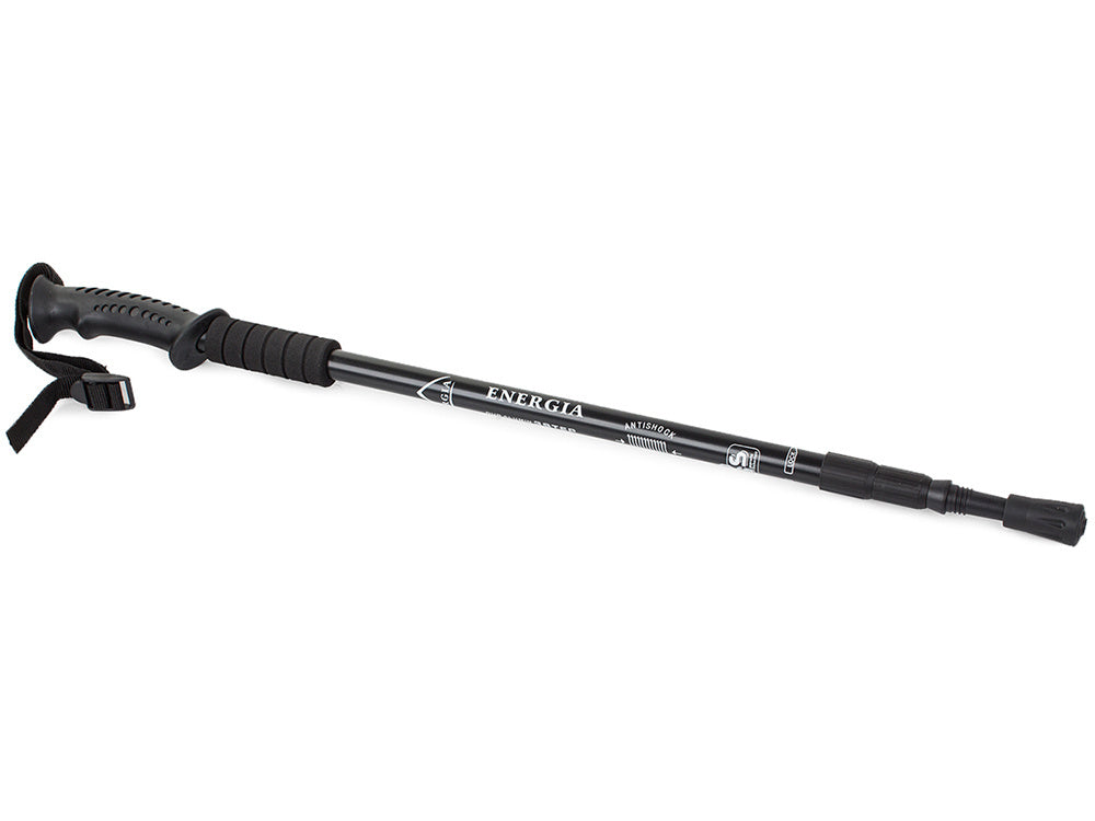 2x Nordic Walking Stöcke Teleskop 64-135 cm – Alu Antischock mit Korkgriff