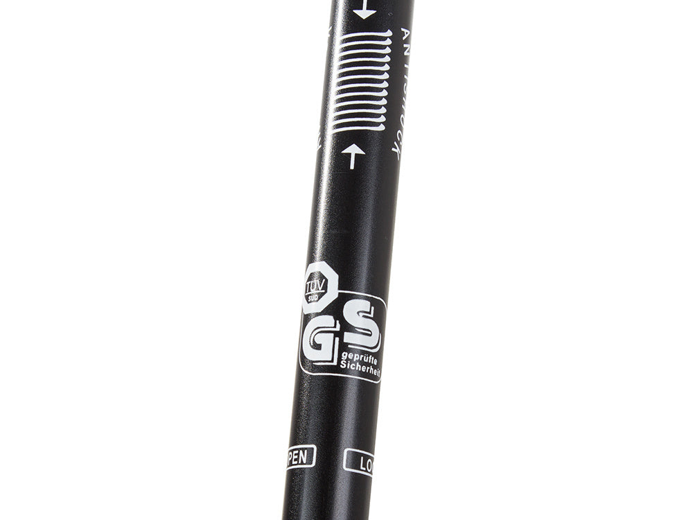 2x Nordic Walking Stöcke Teleskop 64-135 cm – Alu Antischock mit Korkgriff