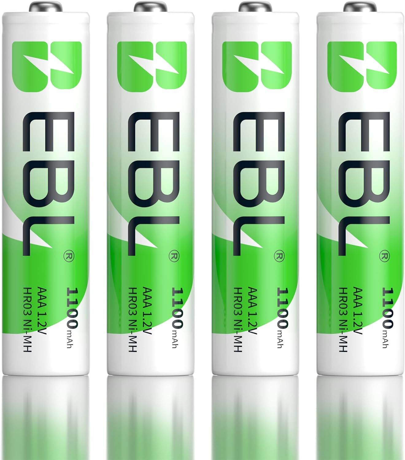 EBL AAA battery 1100mAh 4/8/12/16 pieces - rechargeable batteries AAA, type NI-MH battery NEW 