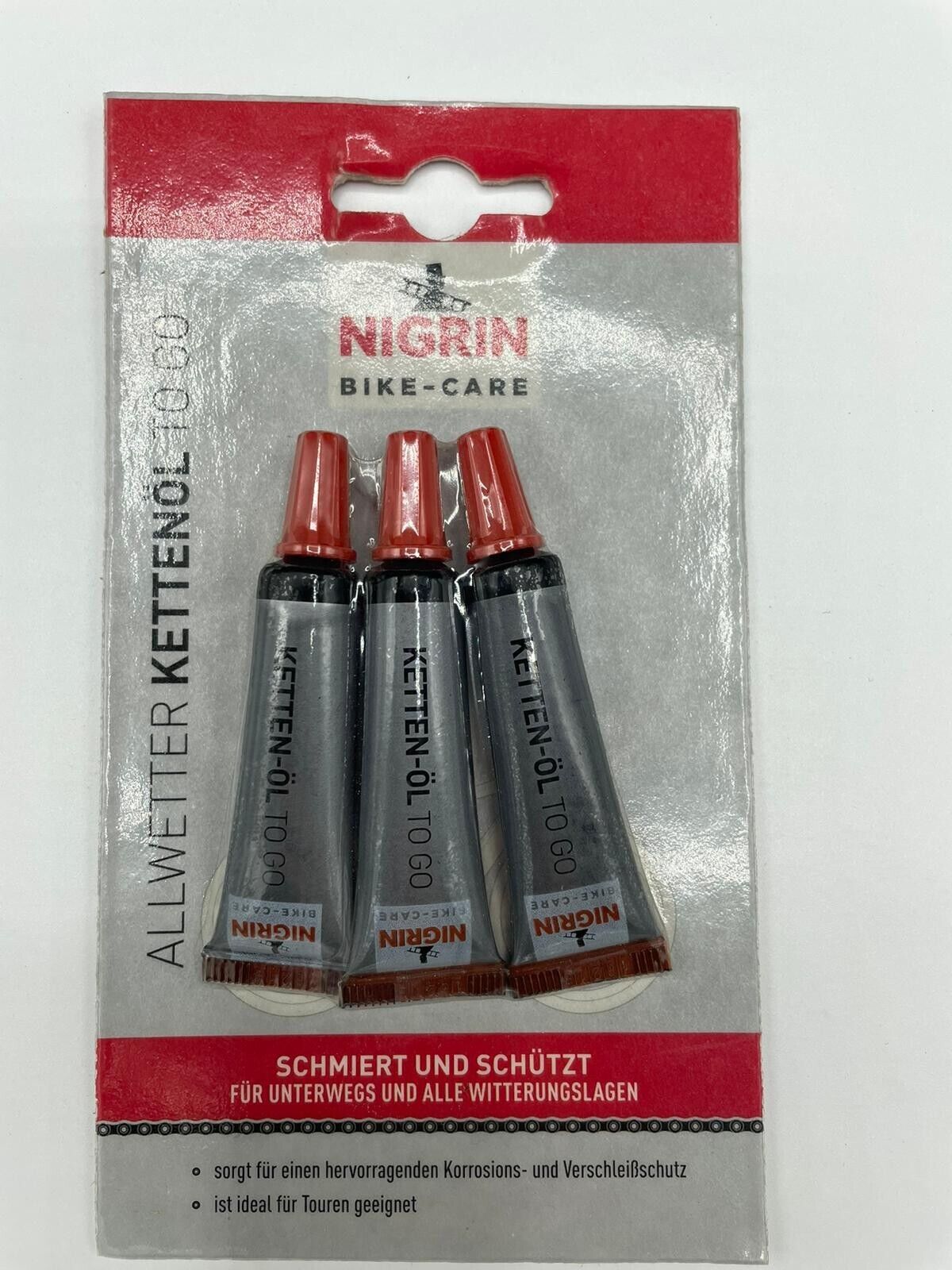 Nigrin 1x Tube Ketten-Öl Ketten-Fett Kriech-Öl f. Fahrrad-Öl MTB E-Bike Trekking