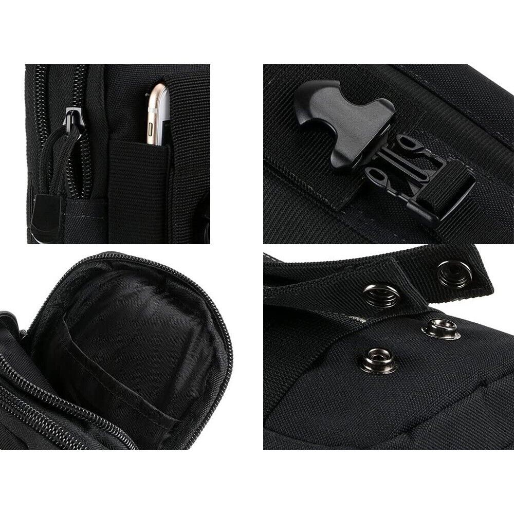 Taktische Gürteltasche Wasserdicht Military Outdoor Hüfttasche Handy Molle EDC