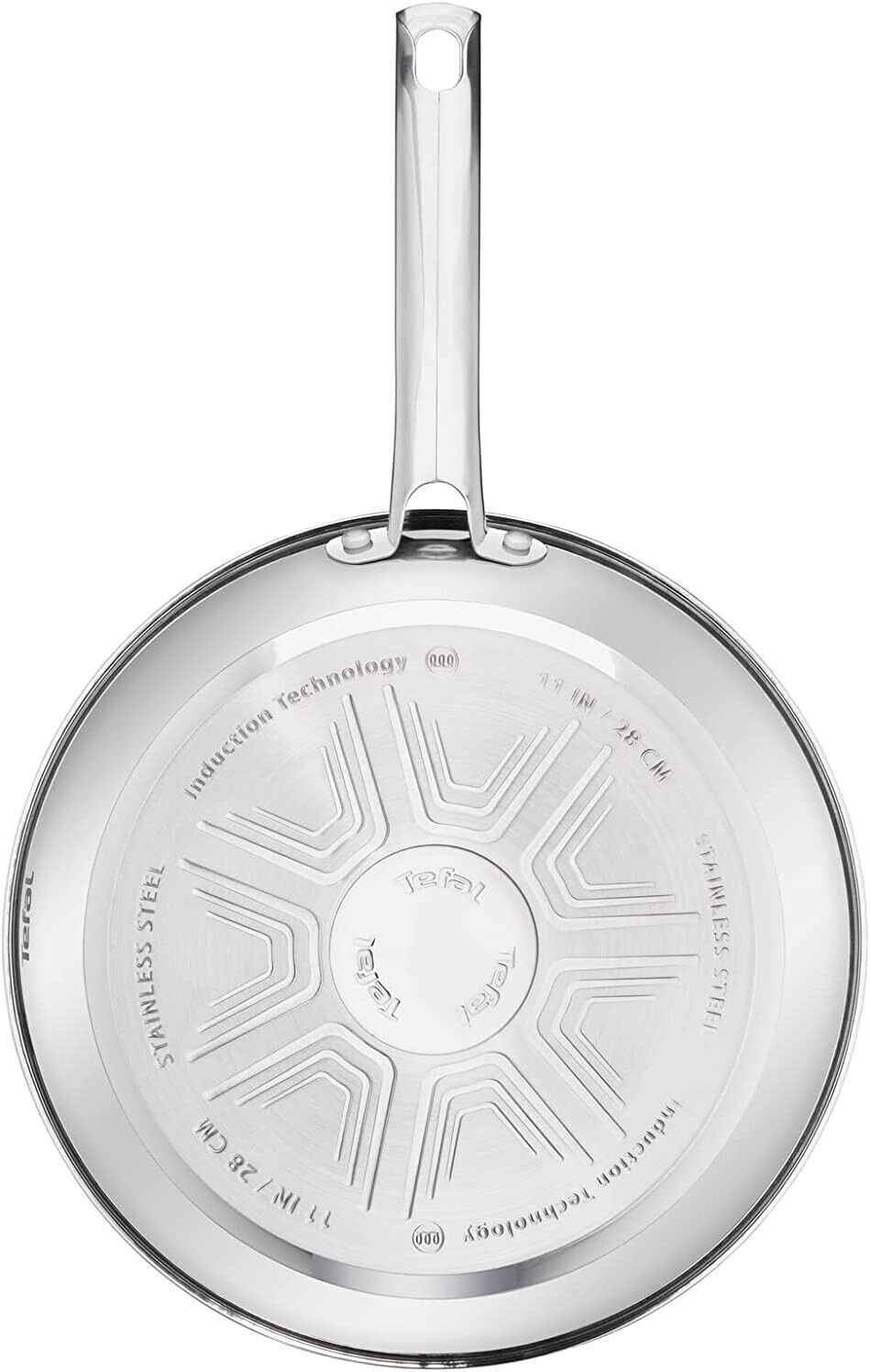 Tefal Duetto Pfannen-Set 3-tlg 20/24/28cm Induktion Antihaft Thermo-Signal