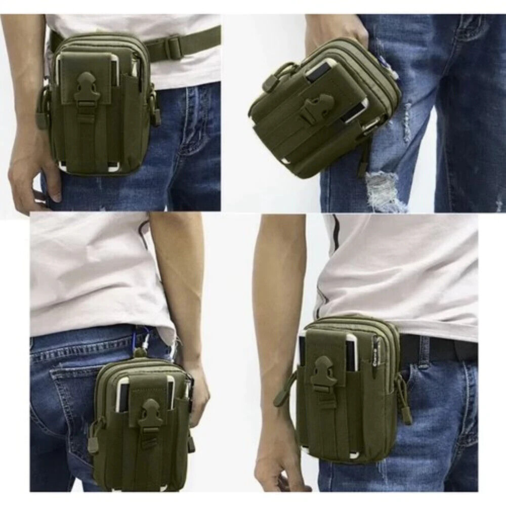 Taktische Gürteltasche mit Gürtel Molle Bauchtasche Outdoor robust