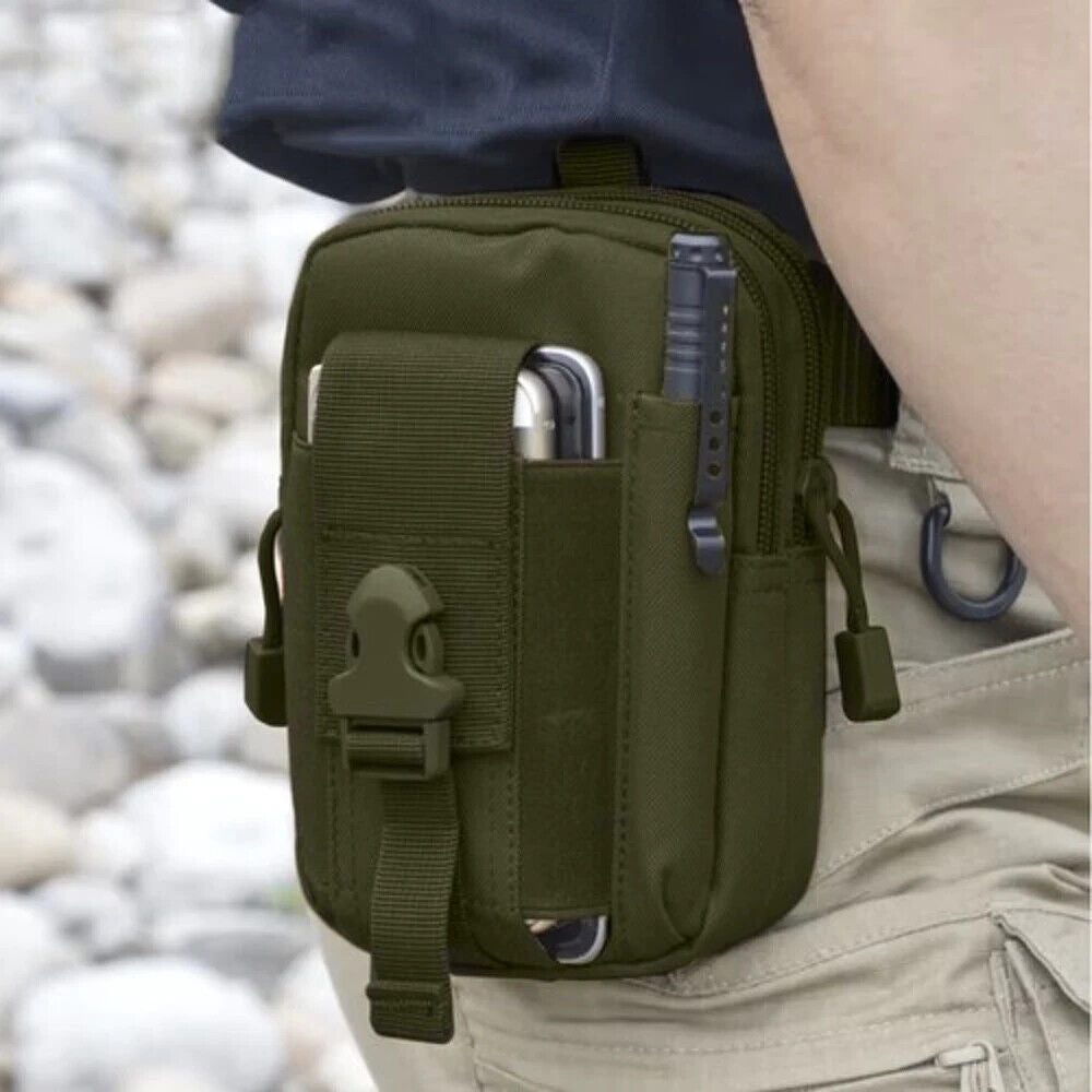 Taktische Gürteltasche mit Gürtel Molle Bauchtasche Outdoor robust