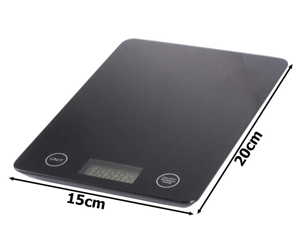 Digitale Küchenwaage Haushaltswaage Lebensmittelwaage Grammwaage 1g-5kg Präzise